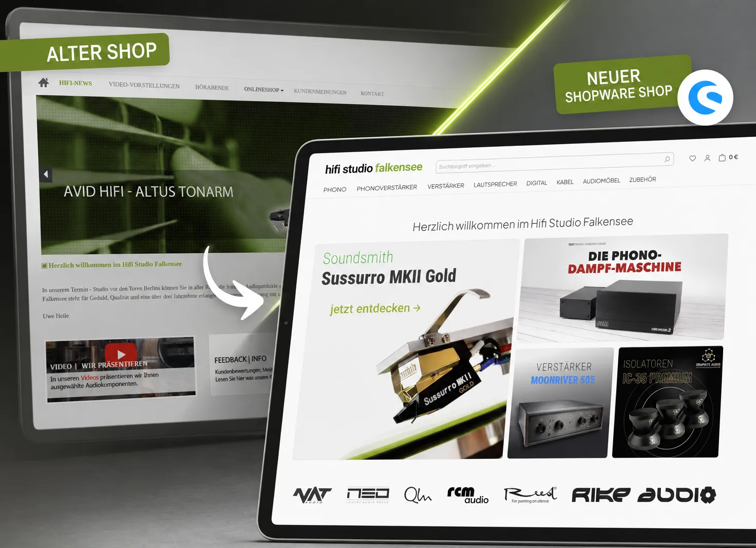 Vollständige Migration von modified Shop V2 zu Shopware 6.7