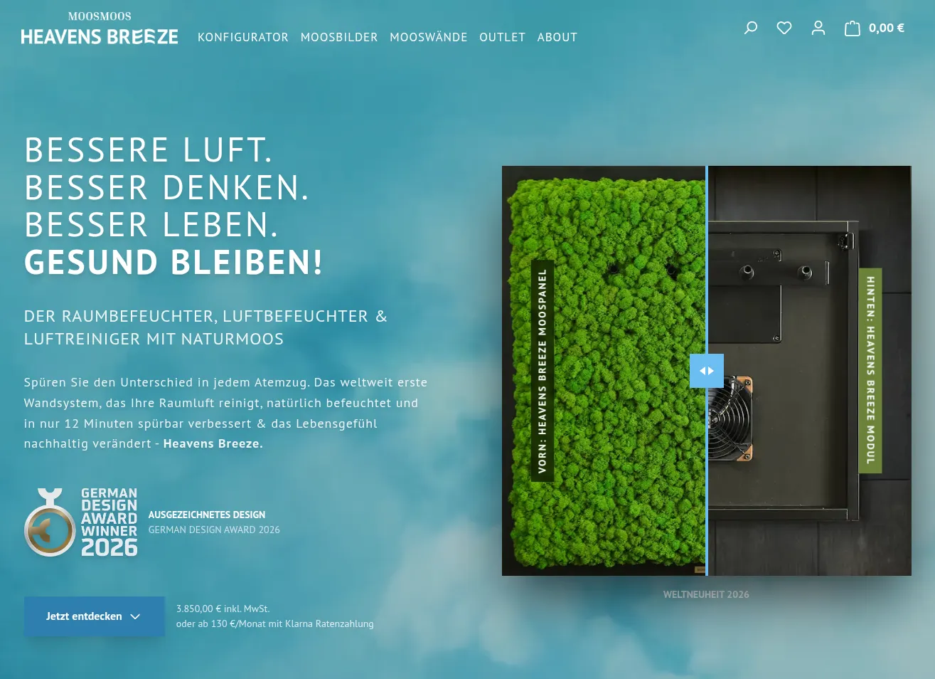 Frontend: CMS-Elemente & individuelle Produktseite